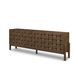 Trellyn Dark Brown 4 Door Sideboard