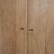 Phil Light Brown 2 Door Bar Cabinet