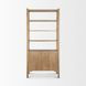 Phil Light Brown 2 Door Bookcase