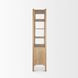Phil Light Brown 2 Door Bookcase