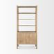 Phil Light Brown 2 Door Bookcase