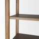 Phil Light Brown 2 Door Bookcase