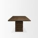 Trellyn Dark Brown 94" Rectangular Dining Table