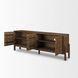 Trellyn Dark Brown 4 Door Sideboard