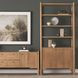 Phil Light Brown 2 Door Bookcase