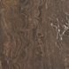 Allyson Dark Brown and Cappuccino 54" Round Marble Top Dining Table