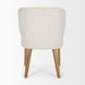 Niles Cream Upholstered Dining Chair