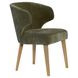 Niles Moss Olive Upholstered Dining Chair