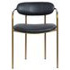 Parker Black Upholstered Dining Chair