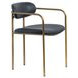 Parker Black Upholstered Dining Chair