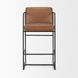 Stamford Brown Leather Upholstered Counter Height Stool