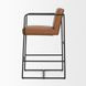 Stamford Brown Leather Upholstered Counter Height Stool