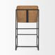 Stamford Brown Leather Upholstered Counter Height Stool