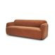 Saga Stonewashed Rust 90" Sofa