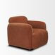 Saga Stonewashed Rust Upholstered Accent Chair