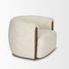 Kornelia Soft Oatmeal Upholstered Accent Chair