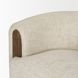 Kornelia Soft Oatmeal Upholstered Accent Chair