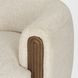 Kornelia Soft Oatmeal Upholstered Accent Chair