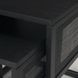 Grier Black Square Nesting Accent Table Set of 2