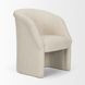 Curtis Cream Upholstered Dining Arm Chair