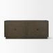 Cinder Distressed Dark Brown 4 Door Sideboard
