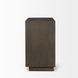 Cinder Distressed Dark Brown 2 Door Accent Cabinet
