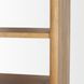 Belford Light Brown 2 Door Open Bookcase