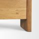 Belford Light Brown 2 Door Open Bookcase