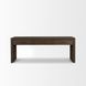 Belford Dark Brown Rectangular Console Table