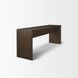 Belford Dark Brown Rectangular Console Table