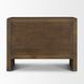 Belford Dark Brown 3 Drawer Nightstand