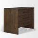 Belford Dark Brown 3 Drawer Nightstand