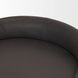 Hollyfield II Charcoal Brown Leather Upholstered Counter Height Stool with Nailhead Trim