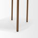 Parker Charcoal and Brown Leather Upholstered Dining Chair