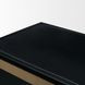 Sloan Light Brown and Black 4 Door Sideboard