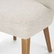 Niles Cream Upholstered Dining Chair