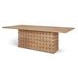 Trellyn Light Brown 99" Rectangular Dining Table