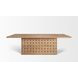 Trellyn Light Brown 99" Rectangular Dining Table