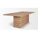 Trellyn Light Brown 99" Rectangular Dining Table