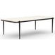 Madera Opal Ash and Modern Walnut 95" Rectangular Dining Table