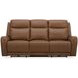 Hawthorne Butternut 86" Power Reclining Sofa with Power Headrest