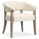 Braelyn Beige Upholstered Host Chair Set of 2