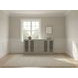 Zest Cream 4 Glass Door Sideboard