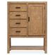 Foxrun Hollow Sierra Brown 4 Drawer Door Chest
