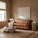 Haworth Saddle Brown Top Grain Leather Sofa