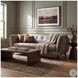 Sorella Cinnamon Leather Living Room Set