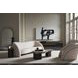 Movement Ivory Performance Fabric 105" Sofa