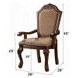Chateau De Ville Light Brown Upholstered Arm Chair Set of 2