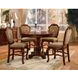Chateau De Ville Brown Upholstered Counter Height Chair Set of 2
