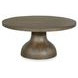 Bosley Lt. Brown Porpoise Round Occassional Table Set